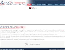 Tablet Screenshot of moksatechnologies.com